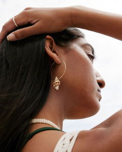 Sea Seeker Hoop Earrings