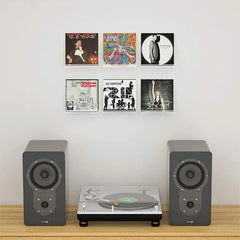 Clear Vinyl Record Shelf Wall Mount Wall Mount Album Record Holder Display