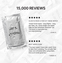 ANTIBACTERIAL BODY WIPES
