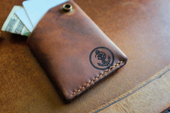 Snap Wallet - Handmade Full-Grain Leather Minimalist Wallet | Yarets Leather