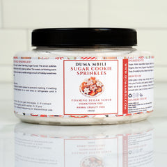 Sugar Cookie Sprinkles Foaming Sugar Scrub