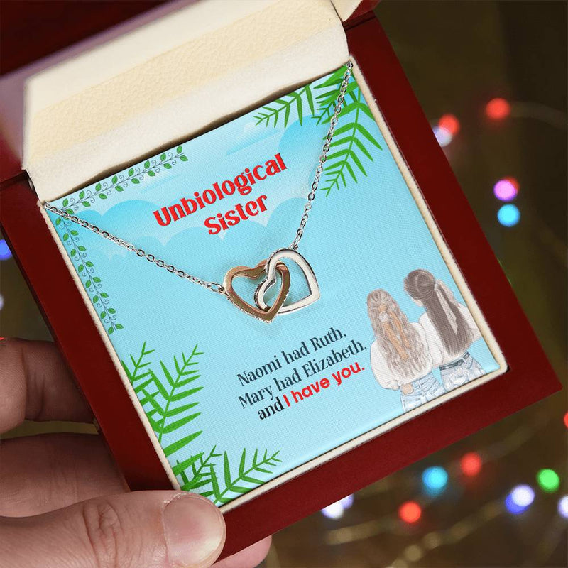 Best Friends - Interlocking Hearts Necklace