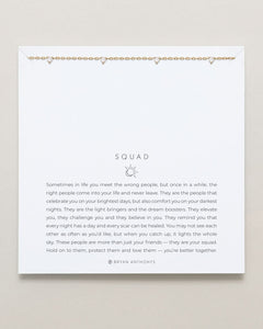 Squad Crystal Bracelet