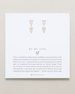 By My Side Pear Cut Ear Jackets