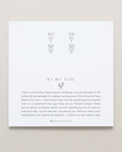 By My Side Pear Cut Ear Jackets