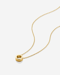 Just For You Initial Necklace — O