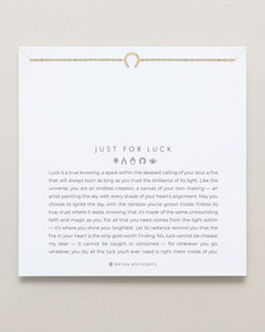 Just For Luck Horseshoe Necklace