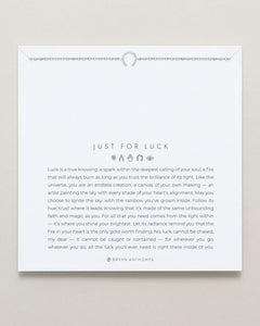 Just For Luck Horseshoe Necklace
