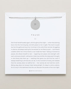Sea Seeker & Pause Layered Necklace Set