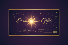Star Glow Gift Cards