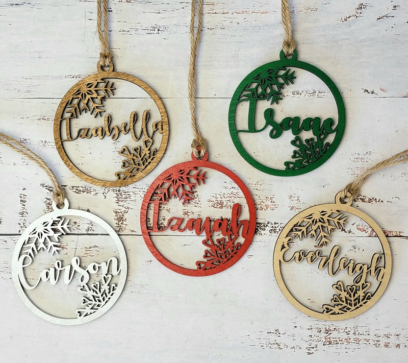 Personalized Christmas Ornaments